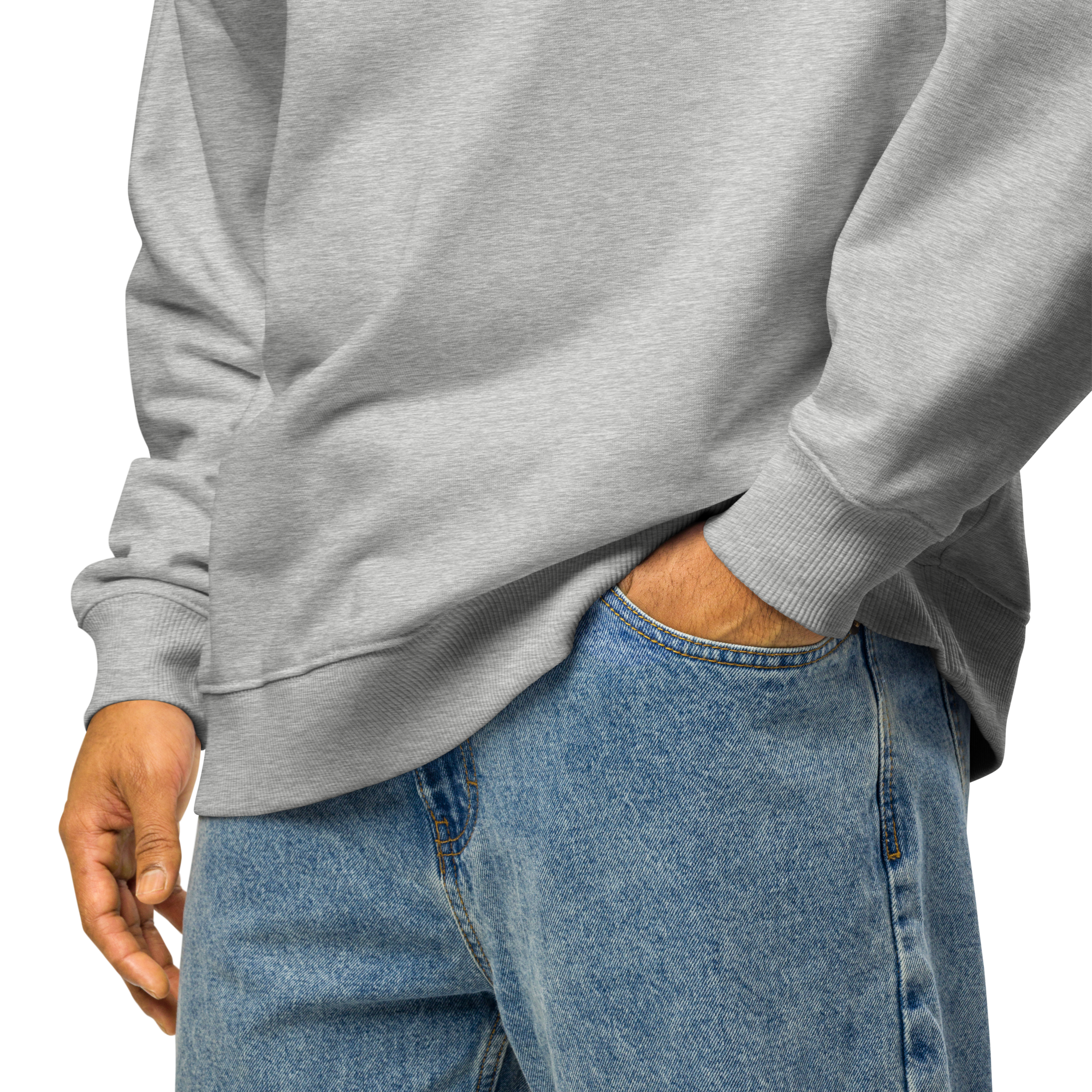 The Comfy Capisce - Oversized Live Louder! Crewneck Sweatshirt